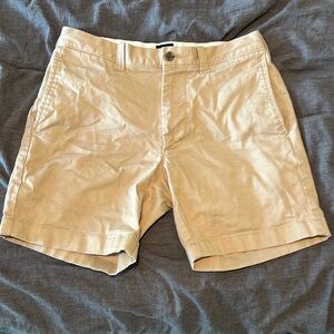 J. Crew khaki dress shorts 28